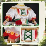 Prism Paradise PriPara Fuwari Midorikaze White The Little Idol Dress Cosplay Costume