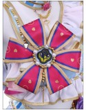 Aikatsu Cheerleading Team Ichigo Hoshimiya Aoi Kiriya Cosplay Costume