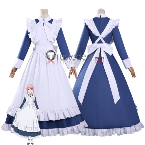 Mechanical Marie Blue Maid Cosplay Costume