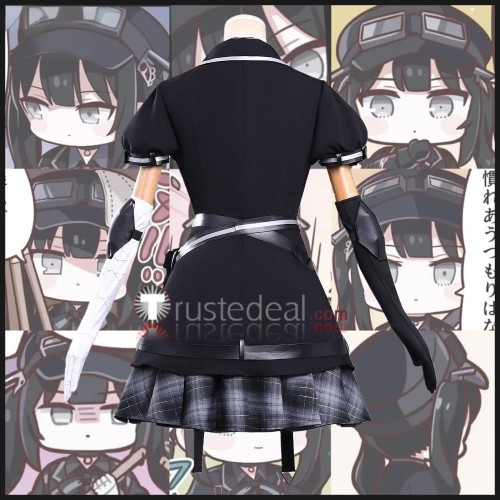 Magical Girl Witch Trials Mahou Shoujo no Majo Saiban Nanoka Kurobe Black Outfit Cosplay Costume