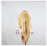 Super Mario Bros Bowsette Koppa Hime Princess Bowser Blonde Styled Ponytail Cosplay Wig