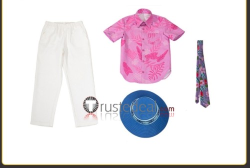 Zootopia 2 Nick Wilde Pink Shirt Kid Children Outfit Cosplay Costume