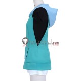 Pokemon Horizons The Series Pocket Monsters Liko and Roy's Departure Liko New Outfit Blue Hoodie Cosplay Costume 2
