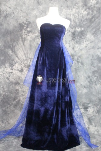 Film Anastasia Princess Purple Formal Dress Cosplay Costume