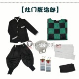 Kimetsu no Yaiba Demon Slayer Tanjiro Kamado Shinobu Kocho Zenitsu Agatsuma Giyu Tomioka Nezuko Kamado Kids Children Cosplay Costumes