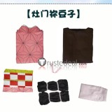 Kimetsu no Yaiba Demon Slayer Tanjiro Kamado Shinobu Kocho Zenitsu Agatsuma Giyu Tomioka Nezuko Kamado Kids Children Cosplay Costumes