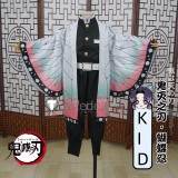 Kimetsu no Yaiba Demon Slayer Tanjiro Kamado Shinobu Kocho Zenitsu Agatsuma Giyu Tomioka Nezuko Kamado Kids Children Cosplay Costumes
