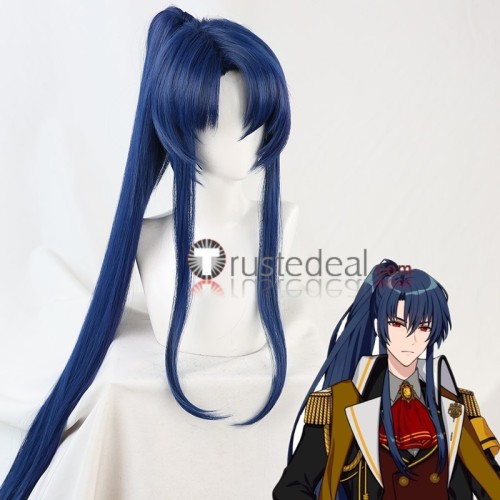 Promise of Wizard Oz Shylock Cain Bradley Blue Black Red Cosplay Wig