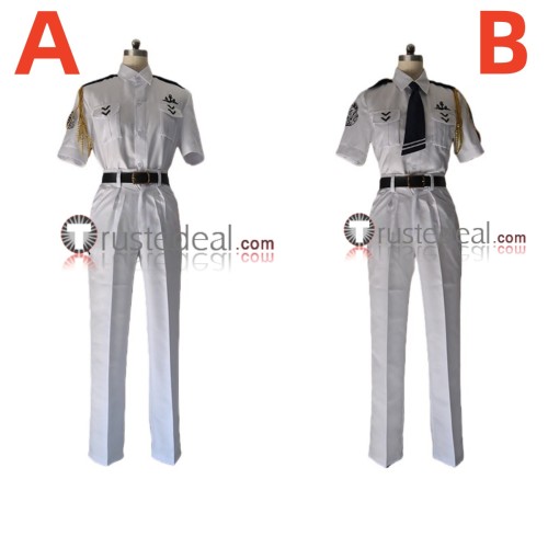 Promise of Wizard Bradley Nero Navy Uniform Cosplay Costume