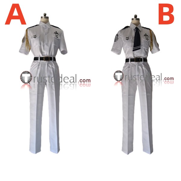 Promise of Wizard Bradley Nero Navy Uniform Cosplay Costume