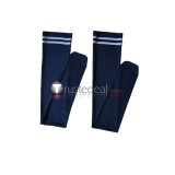 Promise of Wizard Mitile Riquet Snow Navy Uniform Cosplay Costume