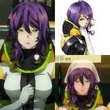 Gnosia Gina Yuri Setsu SQ Purple Green Yellow Red Styled Cosplay Wig