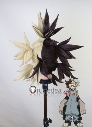 Gachiakuta Dear Santa Dia Guita Hebby Fantasia Green Blonde Brown Styled Cosplay Wig