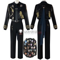 Disney Twisted-Wonderland 5th Anniversary Pomefiore Octavinelle Heartslabyul Diasomnia Ignihyde Scarabia Savanaclaw Cosplay Costume 2