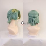 Gnosia Gina Yuri Setsu SQ Purple Green Yellow Red Styled Cosplay Wig
