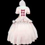 Umineko no Naku Koro ni When They Cry Lambdadelta Pink Formal Dress Cosplay Costume