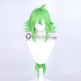 Pokemon Hilda Touko Brown Ponytail N Dawn Hikari Green Blue Cosplay Wig