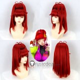 Gnosia Gina Yuri Setsu SQ Purple Green Yellow Red Styled Cosplay Wig