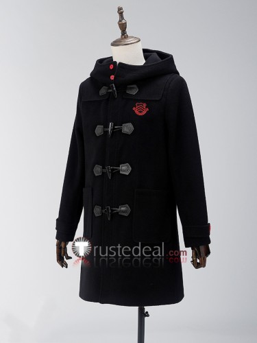 Persona 5 Ren Amamiya Black Coat Overcoat Cosplay Costume