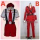 X Dragons of Heaven Yuzuriha Nekoi Sorata Arisugawa Red Uniform Cosplay Costume