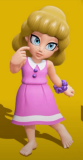 Commission Donkey Kong Bananza Pauline Diva Dress Red Cosplay Costume