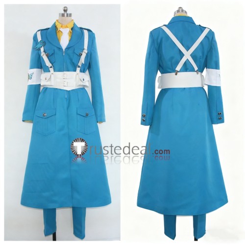 Tokyo Babylon Subaru Sumeragi Hokuto Sumeragi Blue Uniform Cosplay Costume