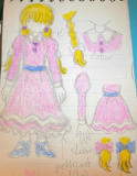 Commission Donkey Kong Bananza Pauline Diva Dress Red Cosplay Costume