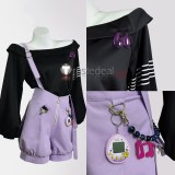Project Sekai Colorful Stage PJSK Vivid BAD SQUAD Shiraishi An Black Purple Cosplay Costume