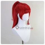 Eternal Return Black Survival Li Dailin Black Justyna Red Styled Cosplay Wig