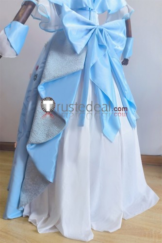 Uma Musume Pretty Derby Daiwa Scarlet Bride Wedding Blue Formal Dress Cosplay Costume Custom Size