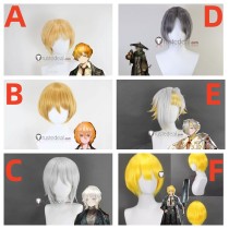 Limbus Company Don Quixote Sinclair Faust Kromer Night Drifter of the Drunken Palm Styled Cosplay Wig