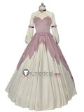 Code Geass Euphemia li Britannia Princess Pink Apricot Formal Dress Cosplay Costume Custom Size