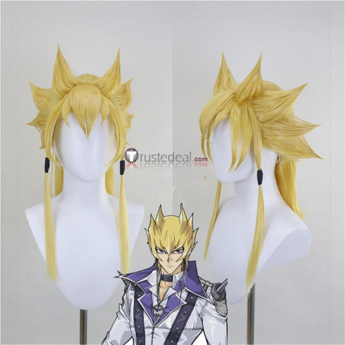 Yu-Gi-Oh! 5D's YuGiOh Jack Atlas Blonde Styled Cosplay Wig
