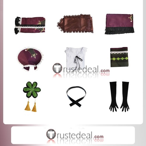 Fate Grand Order FGO Lilith Kimono Purple Cosplay Costume