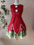 Pokemon Trainer Rosa Mei Holiday Santa Red Cosplay Costume