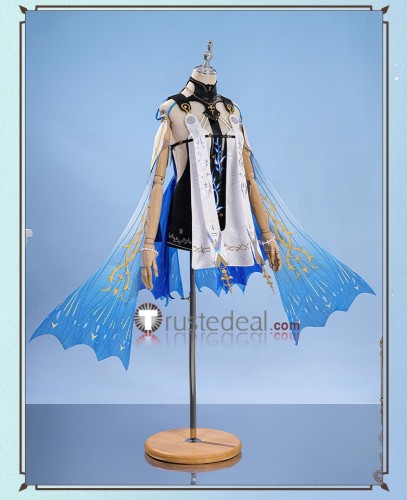 Wuthering Waves Cartethyia Blue Cosplay Costume