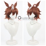 Uma Musume Pretty Derby Daiwa Scarlet Shinko Windy Cheval Grand Bubble Gum Fellow Brown Red Cosplay Wigs