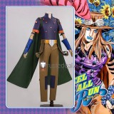 Jojo's Bizarre Adventure Johnny Joestar Gyro Zeppeli Cosplay Costume