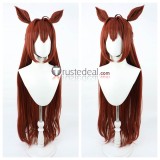 Uma Musume Pretty Derby Daiwa Scarlet Shinko Windy Cheval Grand Bubble Gum Fellow Brown Red Cosplay Wigs