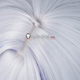 Wuthering Waves Protagonist Male Rover Black Galbrena Grey Blue Highlight Styled Cosplay Wig