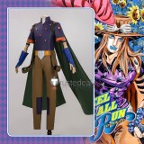 Jojo's Bizarre Adventure Johnny Joestar Gyro Zeppeli Cosplay Costume