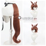 Uma Musume Pretty Derby Daiwa Scarlet Shinko Windy Cheval Grand Bubble Gum Fellow Brown Red Cosplay Wigs