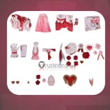 Honkai Impact 3rd Elysia Hi Love Elf Pink New Outfit Cosplay Costume