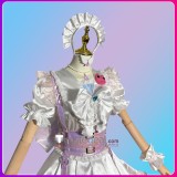 Needy Streamer Overload NEEDY GIRL OVERDOSE OMGkawaiiAngel chan KAngel White Maid Lolita Dress Cosplay Costume