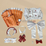 Love Live AiScReam Presents TOPPING LIVE Kurosawa Ruby Shiki Wakana Ayumu Ueharas Maid Pink Green Orange Cosplay Costume 2