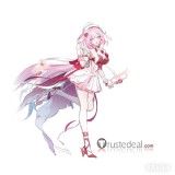 Honkai Impact 3rd Elysia Hi Love Elf Pink New Outfit Cosplay Costume