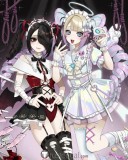 Needy Streamer Overload NEEDY GIRL OVERDOSE OMGkawaiiAngel chan KAngel White Maid Lolita Dress Cosplay Costume
