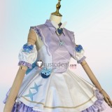 Needy Streamer Overload NEEDY GIRL OVERDOSE Ame chan Anniverary 2025 Purple White Lolita Dress Cosplay Costume