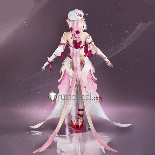 Honkai Impact 3rd Elysia Hi Love Elf Pink New Outfit Cosplay Costume
