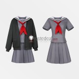 Project Sekai Colorful Stage PJSK Asahina Mafuyu Azusawa Kohane School Uniform Grey Cosplay Costume